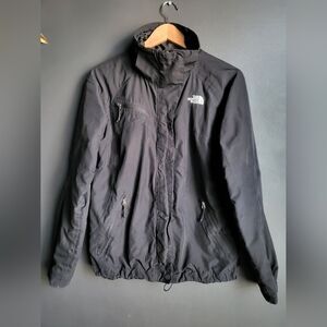 Women's The North Face Hyvent Black Jacket Size S TNF No Hood